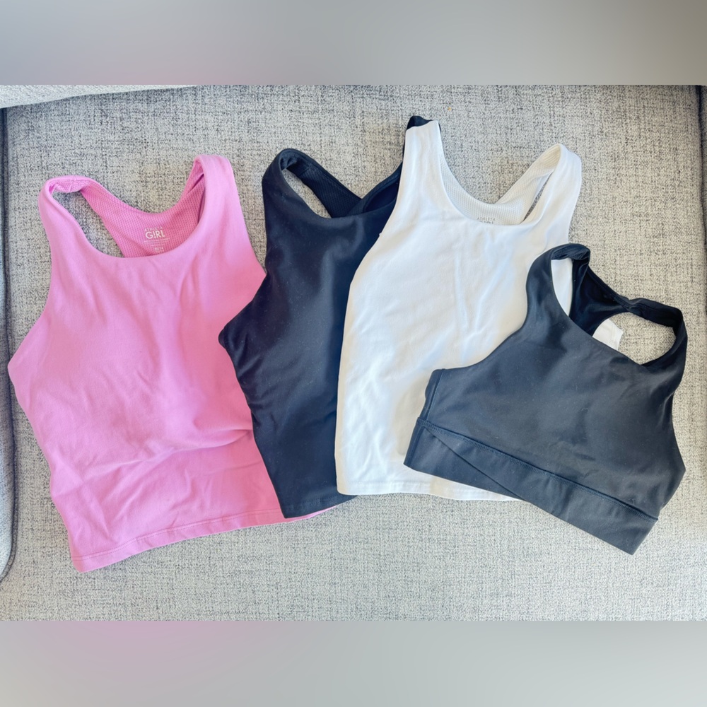 Athleta Tank Top Sports Bra Set